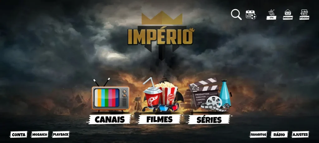 Aplicativo de IPTV