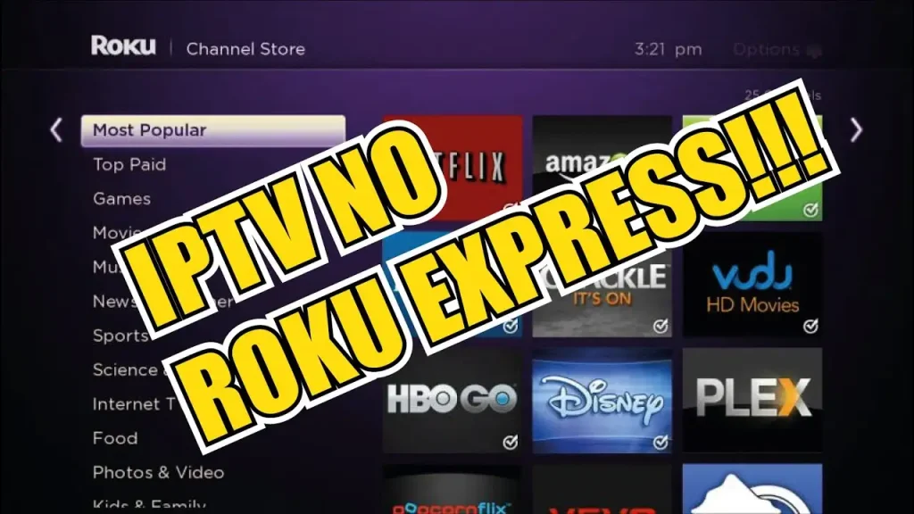 IPTV Roku
